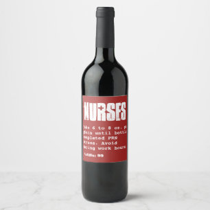 Etikett för vin för recept för 99 påfyllningar