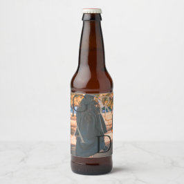 Etikett Grad Photo Studenten Beer Flaska