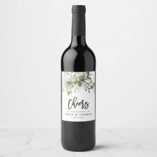 Etikett Grey Bröllop Vin