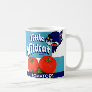 Etikett låda för små Wildcat-tomater Kaffemugg