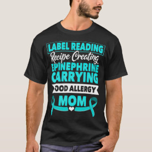 Etikett Läsrecept Skapande Epinephrine Food All T Shirt