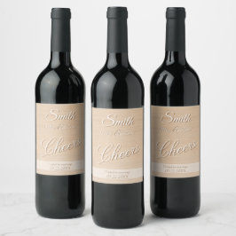 Etikett Light Wood Gräs Vin