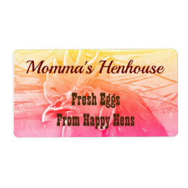 ETIKETT PÅ EGG CARTON FRAKTSEDEL