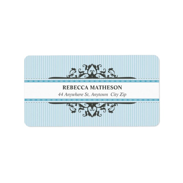 ETIKETT SÄLAR: 2 liter: gudomlig 2L Adressetikett (Framsidan)