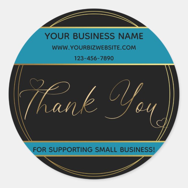 Etikett Smooth Guld Tack (Framsida)