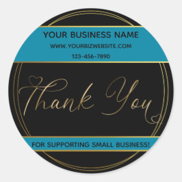 Etikett Smooth Guld Tack