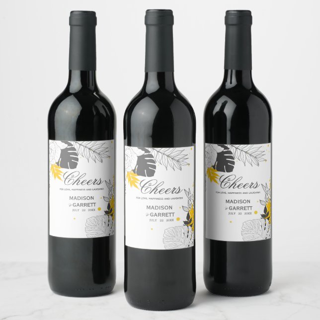 Etikett Tropical Löv Vin (Flaskor)
