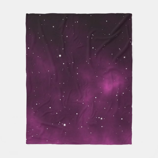 Etikettdesign för astronomigrafik i mellanrumsbild fleecefilt (Framsidan)