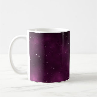 Etikettdesign för astronomigrafik i mellanrumsbild kaffemugg