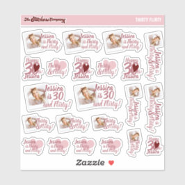 Etiketter för 30 och 20 dagar gamla flickor | Tret