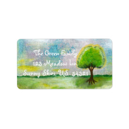 Etiketter för anpassad Returadress Adressetikett