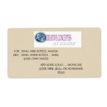 ETIKETTER FÖR ANPASSNINGSBAR AV vin OCH VATTENFLAS