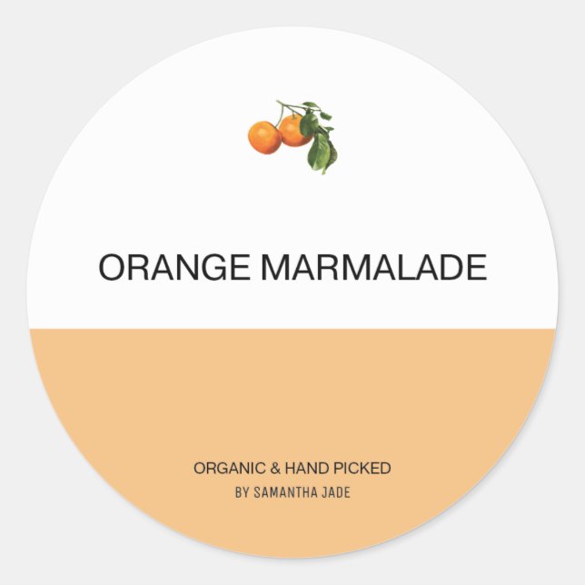 Etiketter för anpassningsbar Sylt & Bevara Burk fö (Framsida)