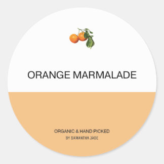 Etiketter för anpassningsbar Sylt & Bevara Burk fö