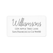 Etiketter för återlämnande av personlig