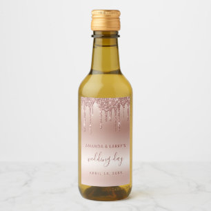 Etiketter för att köra Ro Guld Mini Vin