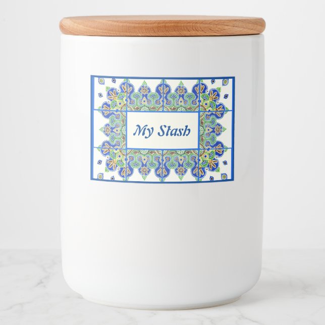 Etiketter för behållare för livsmedelslagring (Framsida)