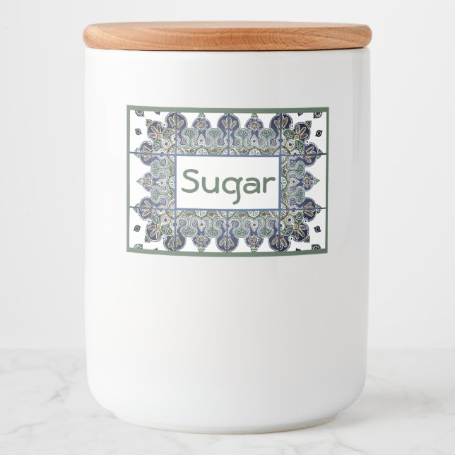 Etiketter för behållare för livsmedelslagring (Framsida)