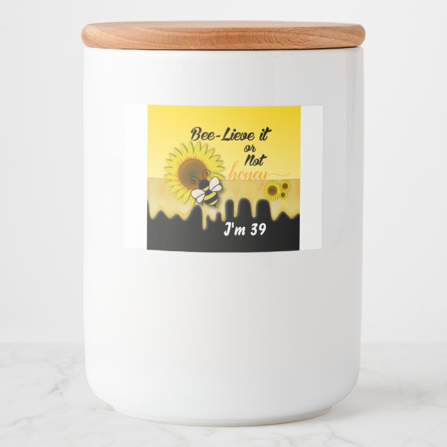 Etiketter för burk och livsmedelsbehållare (Framsida)