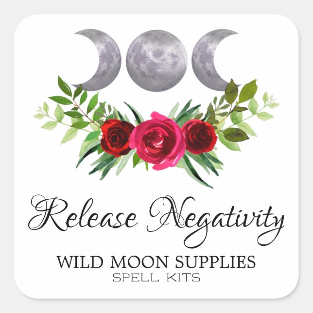 Etiketter för Crystal Candle Business (Framsida)