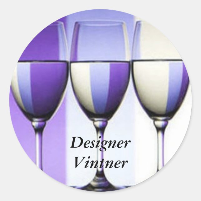 Etiketter för Designer Vinter Winery Vin (Framsida)
