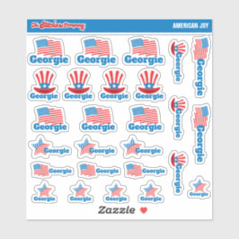 Etiketter för eget namn i USA | Stickers