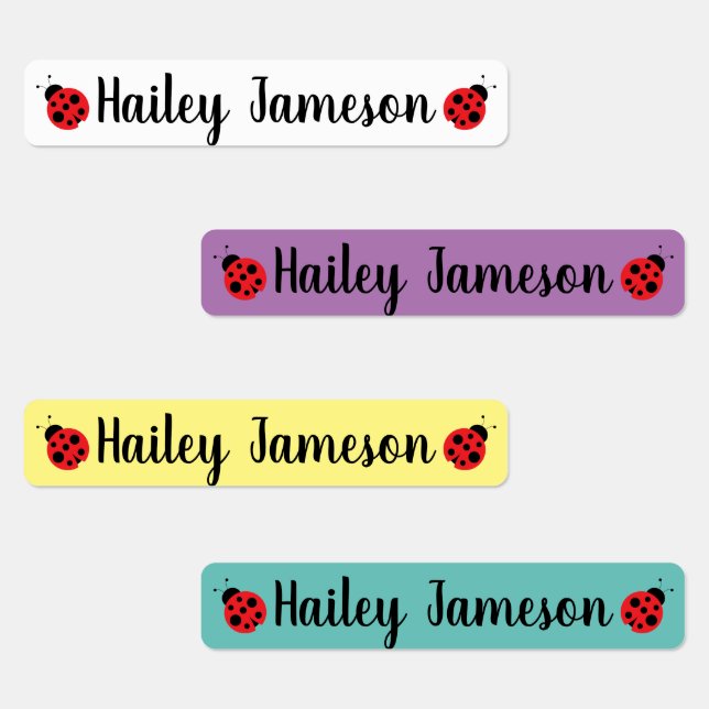 Etiketter för eget namn Kläder, etiketter för dagv (Grupp)