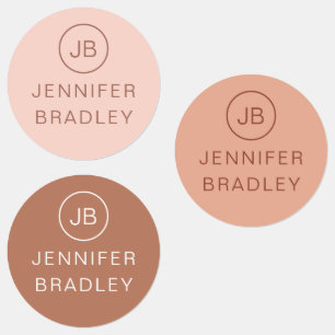 Etiketter för eget namn på plagg i Monogram Märkre