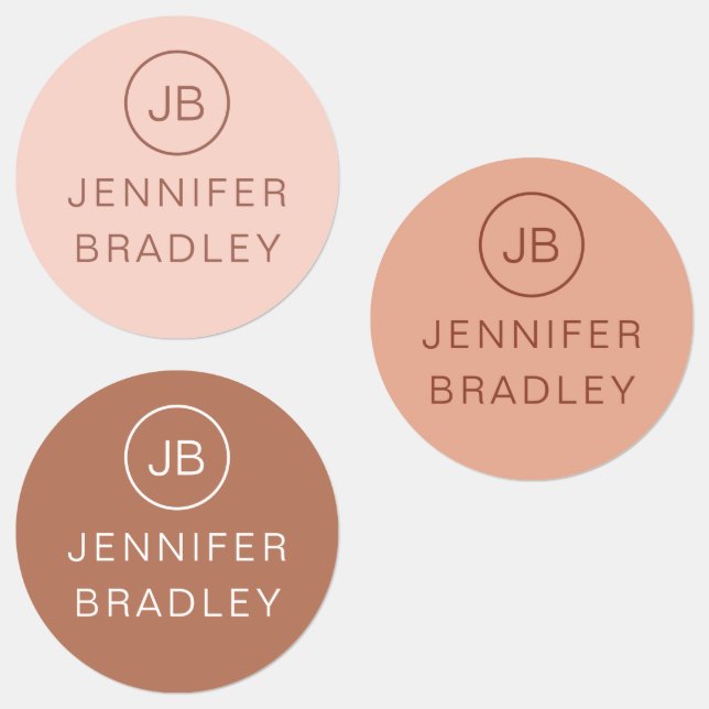 Etiketter för eget namn på plagg i Monogram Märkre (Grupp)