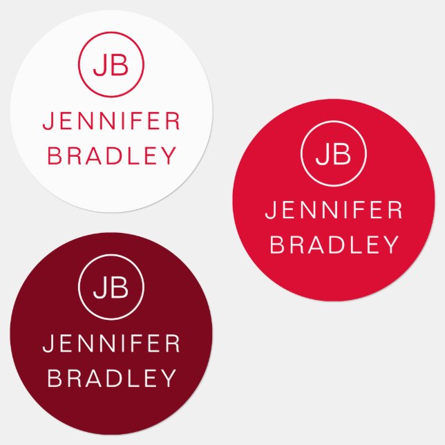 Etiketter för eget namn på plagg i Monogram Märkre (Grupp)