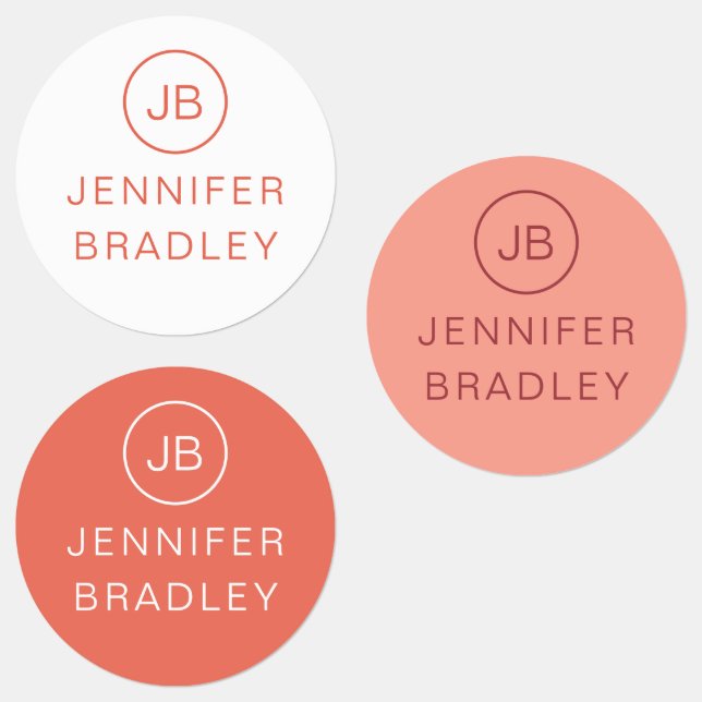 Etiketter för eget namn på plagg i Monogram Märkre (Grupp)