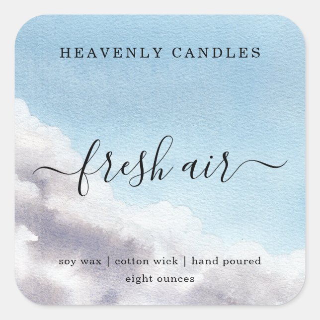 Etiketter för enkel homemad ljusmärkning (Framsida)