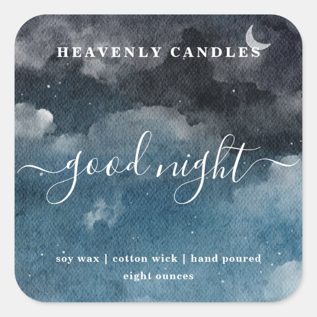 Etiketter för enkel homemad ljusmärkning (Framsida)