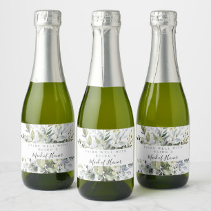 Etiketter för Eucalyptus Mini Sparkling Vin Flaska