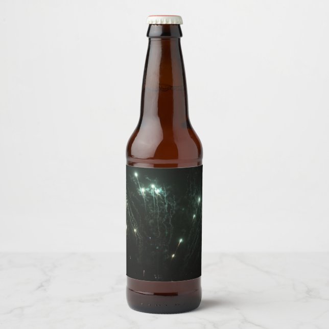 Etiketter för Fireworks Flaska (Framsida)