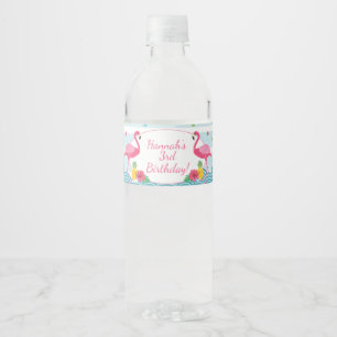 Etiketter för Flamingo Flamingle Party Vattenflask