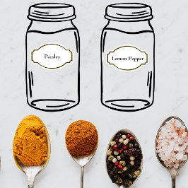 Etiketter för fönsterrutor för vattensäker Elegant