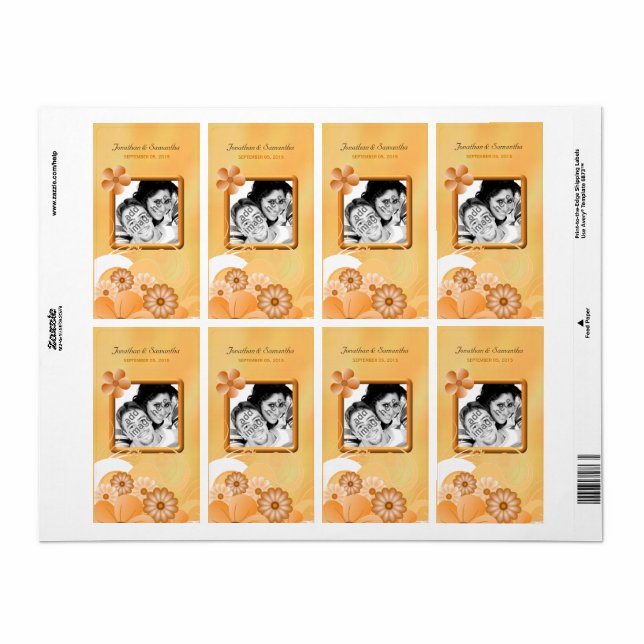 Etiketter för foto-favoriten Vin i Elfenbenskusten Fraktsedel (Helt Ark)