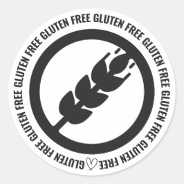Etiketter för Gluten Free Sticker