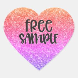 Etiketter för gratis prov