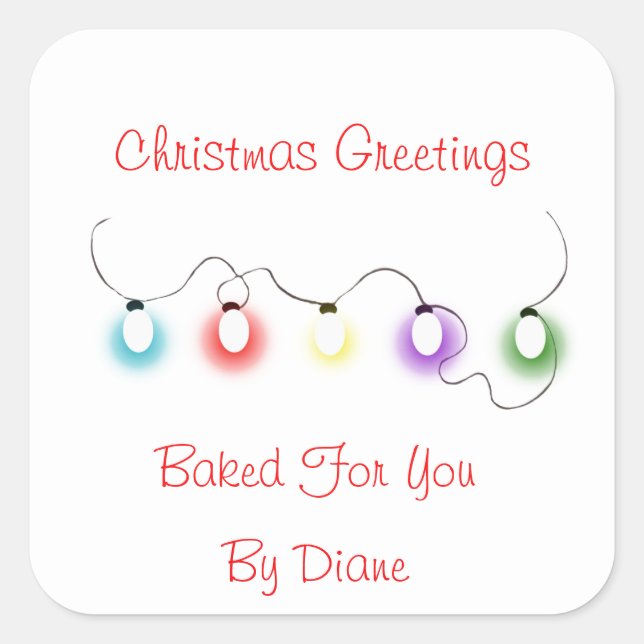 Etiketter för Helgdag i Ljus under jul (Framsida)