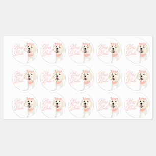 Etiketter för honung Boo Chef Babe