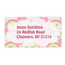 Etiketter för hörsel och rabaler fraktsedel