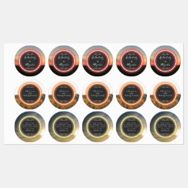 Etiketter för inspirerande citattecken