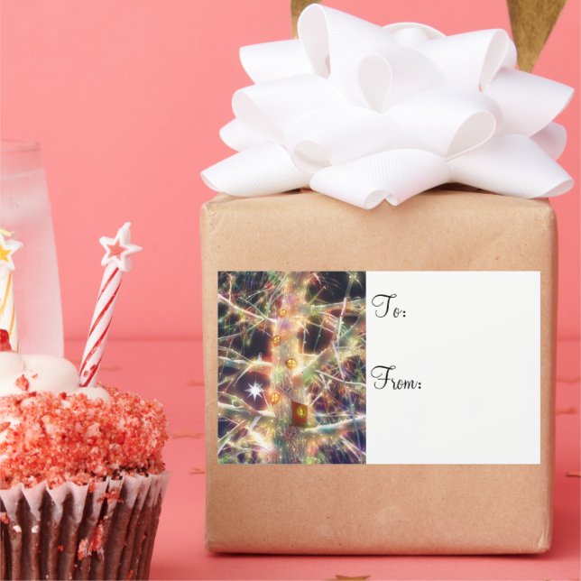 Etiketter för julgransgåva (Part)