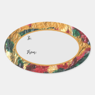 Etiketter för julklapp