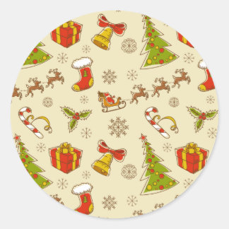 Etiketter för julmärkning