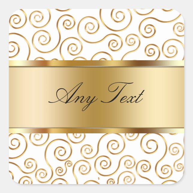 Etiketter för klassens monogram-etikett (Framsida)