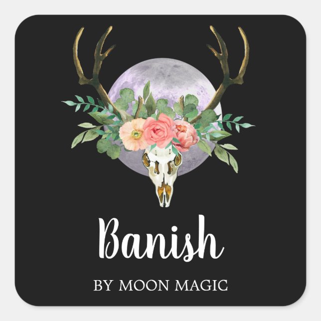 Etiketter för ljus- och Måne-avsiktligt ljus (Framsida)