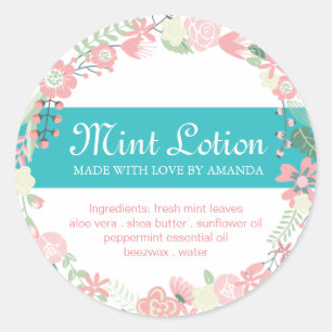 Etiketter för Lotions and Salves